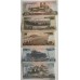 NORTH KOREA 1992 . ONE 1 - ONE HUNDRED 100  WON BANKNOTES. SPECIMEN SET